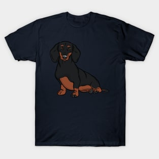 Black and Tan Dachshund T-Shirt